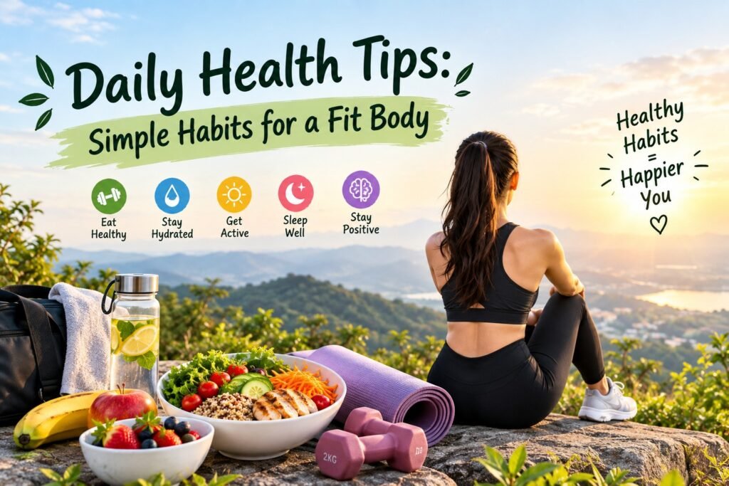 Woman enjoying Healthy Lifestyle